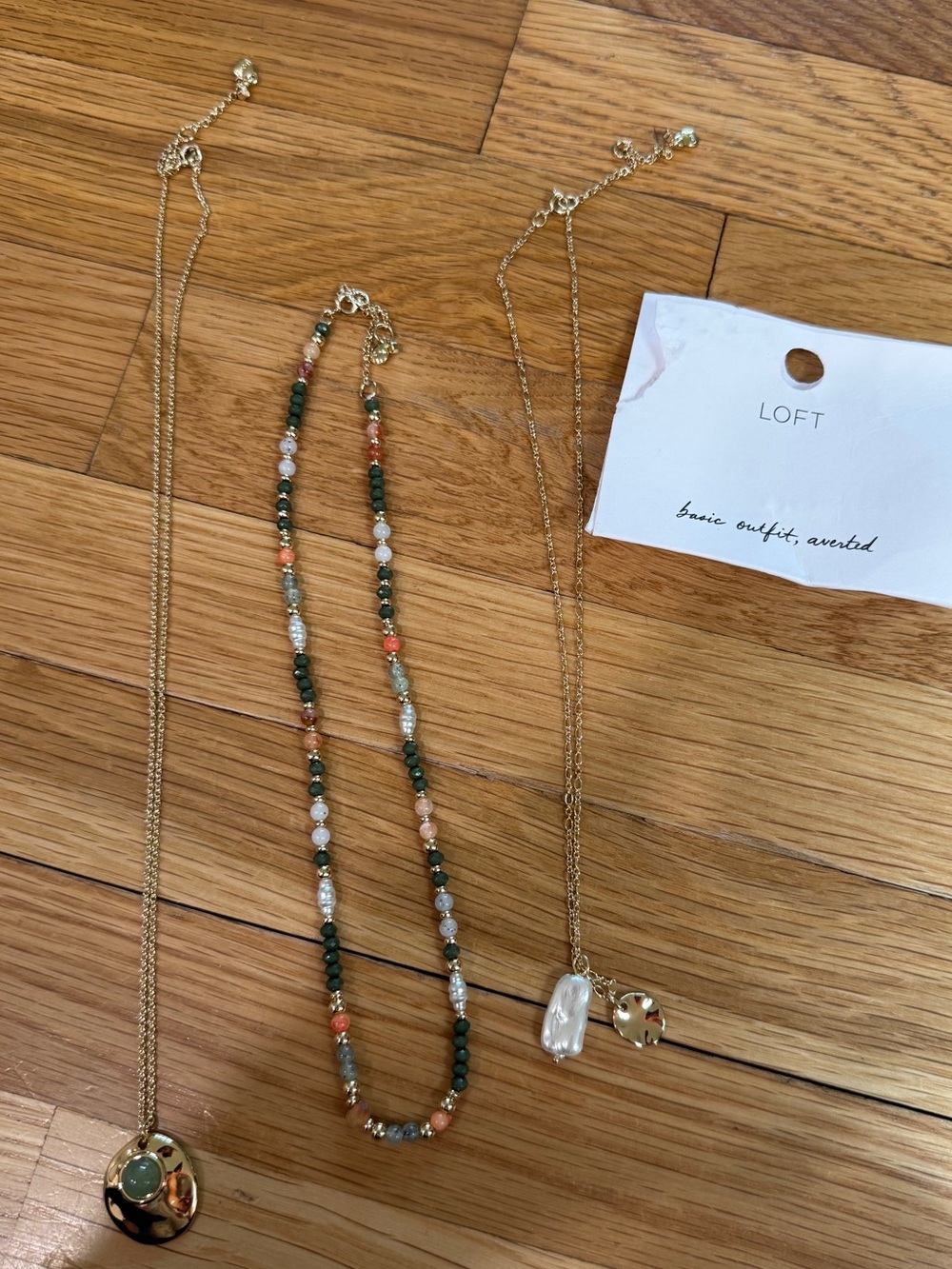 Ann Taylor LOFT Set of 3 Necklaces - NWT